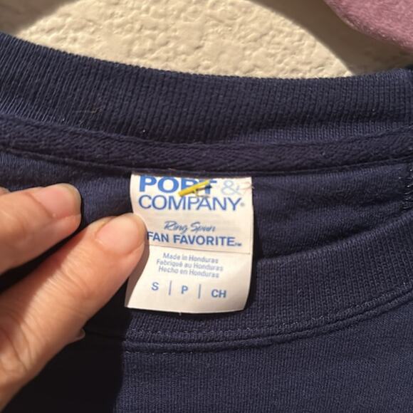 Vintage Disney Minnie Mouse cheetah bow sweater sz S - Picture 4 of 5